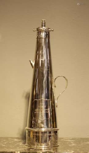 Silver Plated Cocktail Shaker, Marked