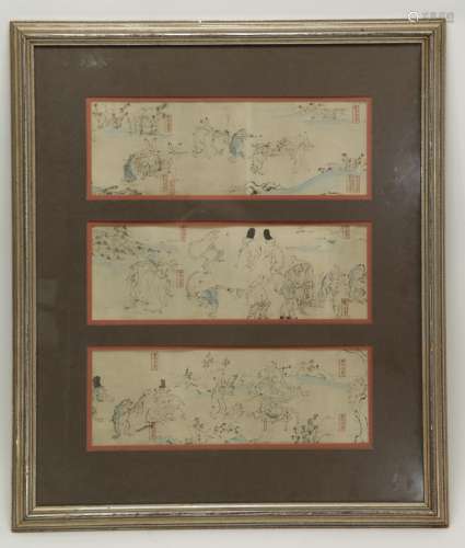 Japanese Paintings on Frame