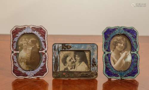 3 Pieces of Sterling Silver Photo Frame