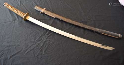 WW2 Japanese Officers Sword Type 98 Shin-Gunto Sig