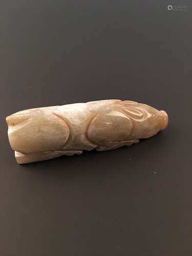 Chinese Han Style Jade Pig