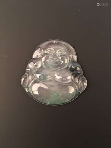 Chinese Ice Jade Happy Buddha