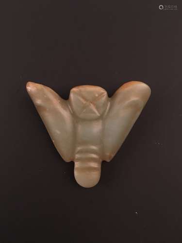Hongshan Culture Jade Carving of Bat