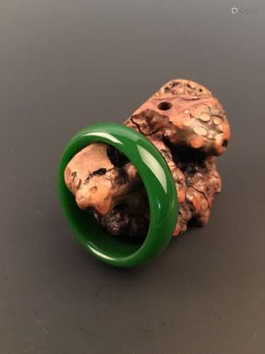 Green Jade Bangle