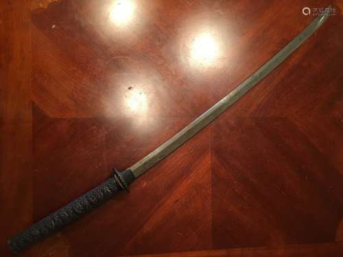 OLD Japanese Samurai Sword, late 19th centurty, 38