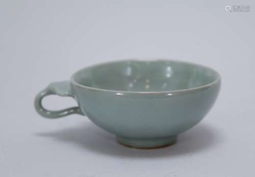 Chinese Celadon Glazed Porcelain Cup