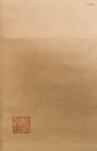 Chinese Guanyin Scroll Painting