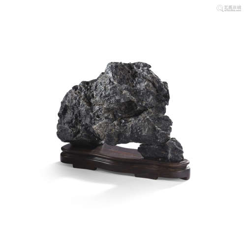 ARCHED YING STONE SCHOLAR'S ROCK 20.5cm long