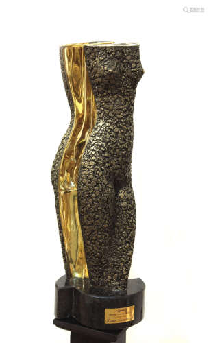 Katib Mamedov. Soul; Bronze, granite.  2001