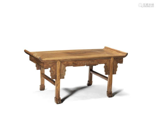 A low huanghuali altar table,Late Qing Dynasty/early Republic Period