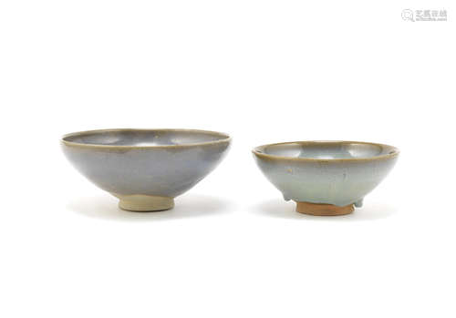 Two Junyao bowls,Song Dynasty