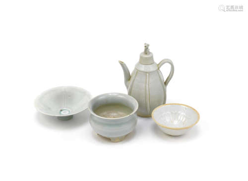 A selection of Qingbai and qingbai-style wares,Song Dynasty and later