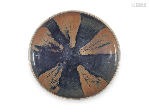 A Henan russet-splashed brown-glazed bowl,Jin Dynasty