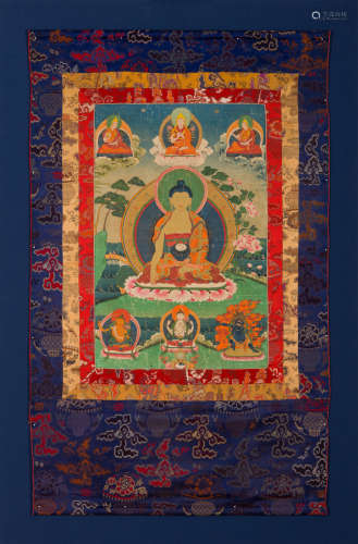 西藏十九世纪末/二十世纪初 释迦牟尼佛像