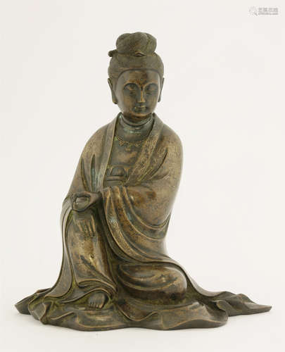 A Chinese seated Guanyin