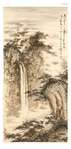 李放（传）绘画                                                                                                                                                                 LI FANGXIE (follower of, 780－820).