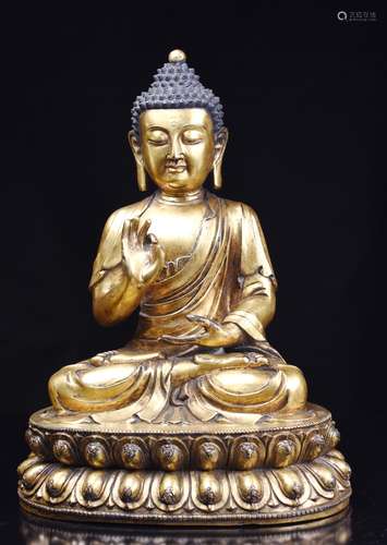 Chinese Gilt Bronze 