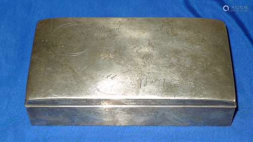 By the Light of the Silvery Moon Sterling Box