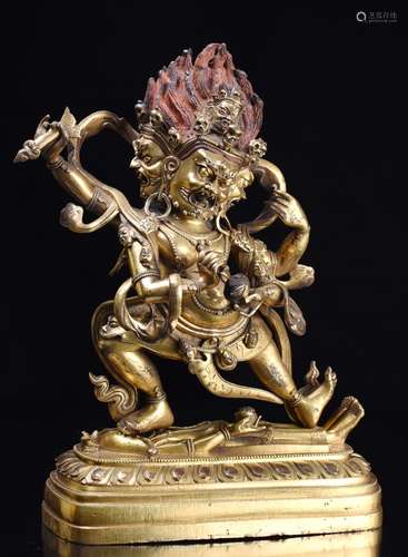 Chinese Gilt Bronze 