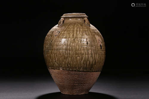 A YUE YAO-GLAZED JAR