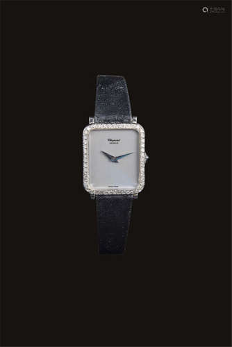 Chopard, 18k white gold women’s watch