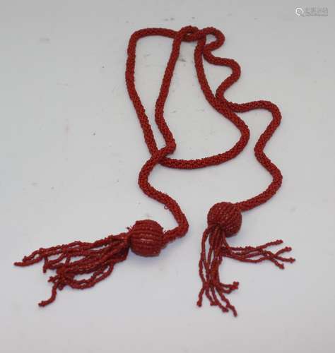 RED CORAL ROPE