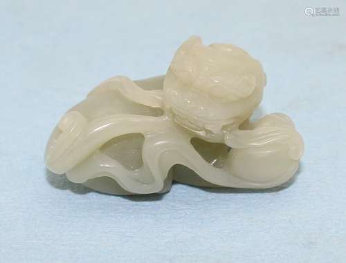 JADE CARVED LION