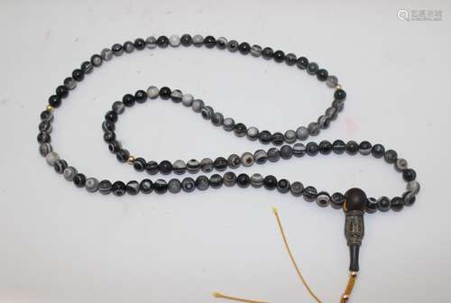 AGATE PRAYER BEADS