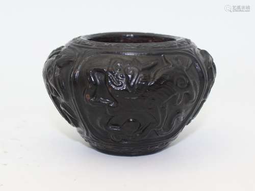 ANTIQUE LACQUER WATER POT