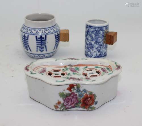 3 PORCELAIN ITEMS