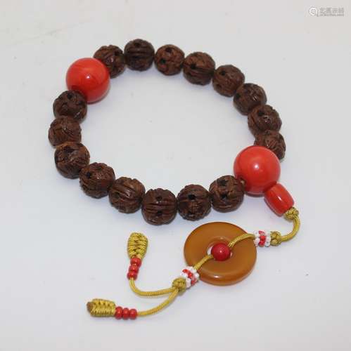 SEED CARVED PRAYER BEADS