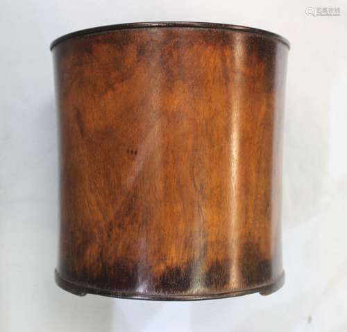 HARD WOOD/HUANGHUALI? BRUSH POT