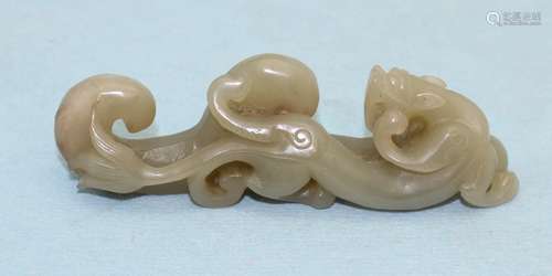 JADE CARVED DRAGON