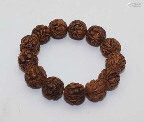 SEED CARVED BRACELET