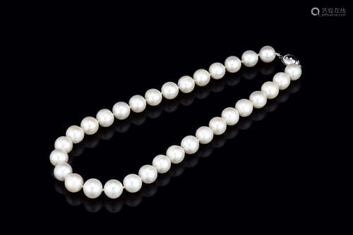 PEARL ROUND BEAD NECKLACE