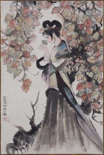 Wang Dawen (b. 1942) Lady