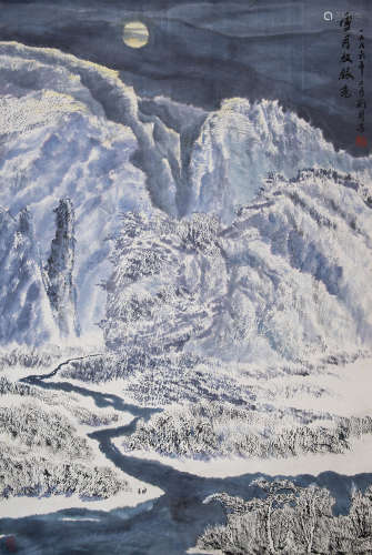 Liu Guo (b. 1956) Landscape