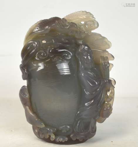 Chinese Agate Group w Liquid Inside