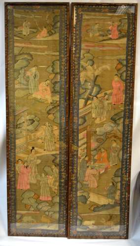 Pair of Antique Koso Panels