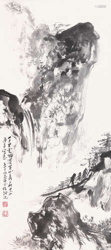 黑伯龙(1915-1989)黄山云烟