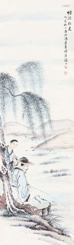 冯墨农(1902-1970)烟波钓叟