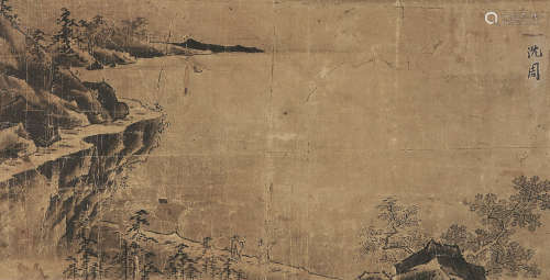沈周(1427-1509)凌江夜话