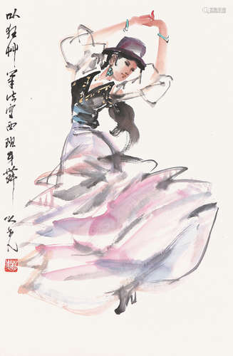 杨之光(b.1930)舞女