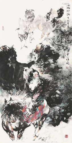 胡正伟(b.1978)西城行驼