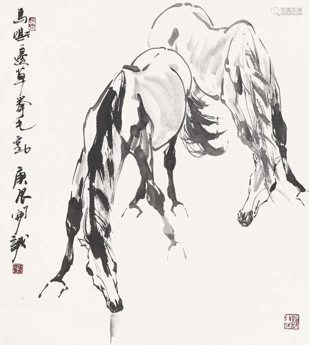 刘勃舒(b.1935)马