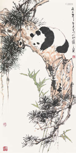 乍启典(b.1922)熊猫