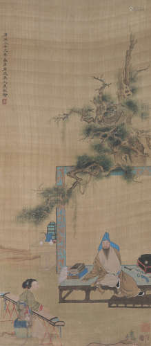 禹之鼎(1647-1716)雅集图