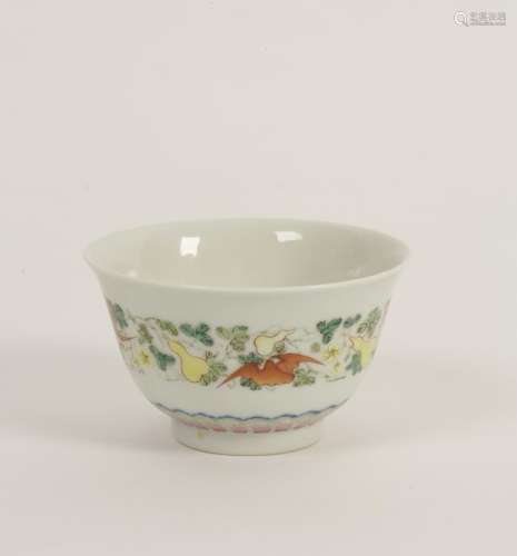 CHINESE PORCELAIN WINE CUP