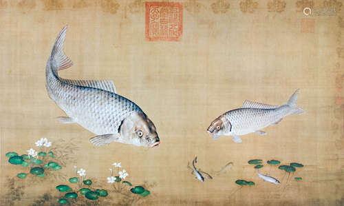 佚名 魚藻圖