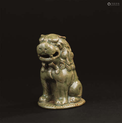 金代(1115-1234) 耀州窑狮子摆件